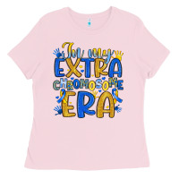 Bubblegum Pink in my extra chromosome era Ladies Tee - Artiststas