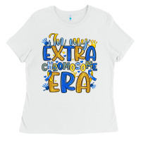 White in my extra chromosome era Ladies Tee - Artiststas