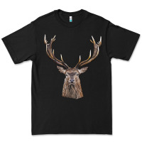 Black elk deer head Premium Tee - LillyAllenDesigns