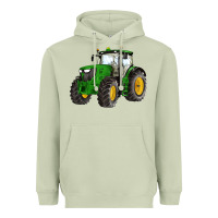 Matcha western farm tractor Heavyweight Hoodie - Artiststas