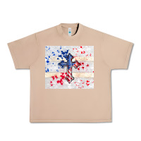 Burro 4th of july flag cross Urban Heavy Tee - TumblerDesignByShophia