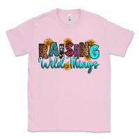 Bubblegum Pink raising wild things Classic Tee - RanaPortraitStore