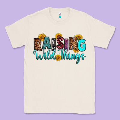 Raising Wild Things Classic Tee Designed By Ranaportraitstore