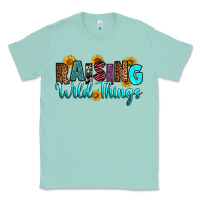 Seafoam raising wild things Classic Tee - RanaPortraitStore