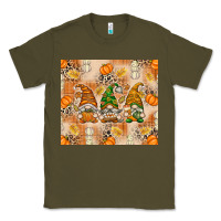 Army Green fall with gnomes Classic Tee - texasbilliewilder