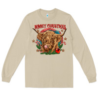 Mushroom mooey christmas Long Sleeve Tee - CowGirlArtShop