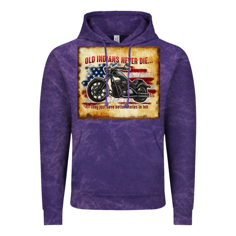 Old Indians Never Die Vintage Hoodie by TumblerDesignByShophia | Teevron