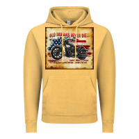 Vintage Mustard old indians never die Vintage Hoodie - TumblerDesignByShophia