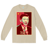Mushroom chairman xi jinping chinese communist party president china patriotic Long Sleeve Tee - lanVoArt