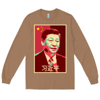 Toasted Coconut chairman xi jinping chinese communist party president china patriotic Long Sleeve Tee - lanVoArt