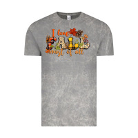 Cloud Rock I love Fall most of Fall Vintage Tee - NancyCooperArtShop