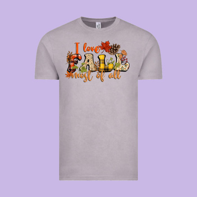 I Love Fall Most Of Fall Vintage Tee Designed By Nancycooperartshop