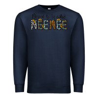 Navy blessed to be called neenee Premium Sweatshirt - CowhideDigitalArt
