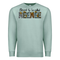 Seafoam blessed to be called neenee Premium Sweatshirt - CowhideDigitalArt