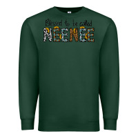 Sports Green blessed to be called neenee Premium Sweatshirt - CowhideDigitalArt