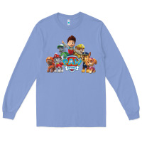 Colony Blue Paw GIFT Patrol  11 Long Sleeve Tee - lanVoArt