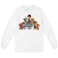 White Paw GIFT Patrol  11 Long Sleeve Tee - lanVoArt