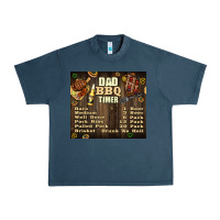 Midnight Navy dad bbq timer Urban Heavy Tee - TumblerDesignByShophia