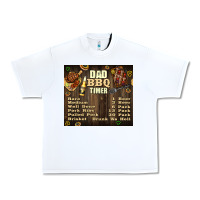 White dad bbq timer Urban Heavy Tee - TumblerDesignByShophia