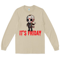 Mushroom Funny Friday 13th Funny Halloween Horror Long Sleeve Tee - lanVoArt