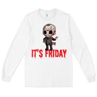 Funny Friday 13th Funny Halloween Horror Long Sleeve Tee | Teevron