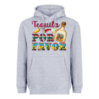 Heather Grey mexican tequila por favor Heavyweight Hoodie - Artiststas