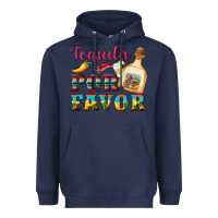 Navy mexican tequila por favor Heavyweight Hoodie - Artiststas