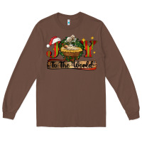 Chestnut joy to the world Long Sleeve Tee - CowGirlArtShop