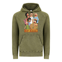Vintage Olive bobs family portrait Vintage Hoodie - lanVoArt