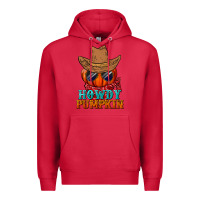 Cardinal howdy pumpkin Premium Hoodie - BundleAndBundleShop