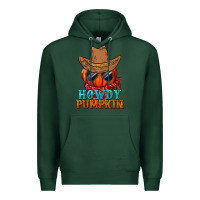 Sports Green howdy pumpkin Premium Hoodie - BundleAndBundleShop