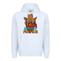 White howdy pumpkin Premium Hoodie - BundleAndBundleShop