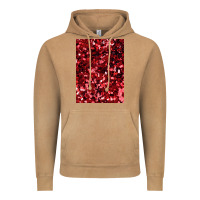 Vintage Camel red glitter party sequins Vintage Hoodie - lanVoArt
