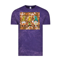 Cloud Purple Fall gnomes Vintage Tee - NancyCooperArtShop