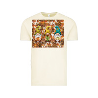 Vintage Arctic Fall gnomes Vintage Tee - NancyCooperArtShop