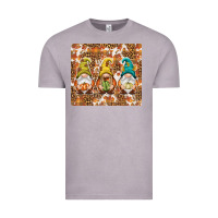 Vintage Zinc Fall gnomes Vintage Tee - NancyCooperArtShop