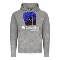 Cloud Rock 1886 Crescent Hotel Eureka Springs Arkansas USA Halloween Haunted Bat  Vintage Hoodie - lanVoArt