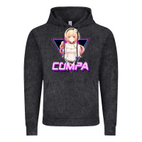 Vintage Black hyperdimension neptunia (compa aesthetic) Vintage Hoodie - lanVoArt