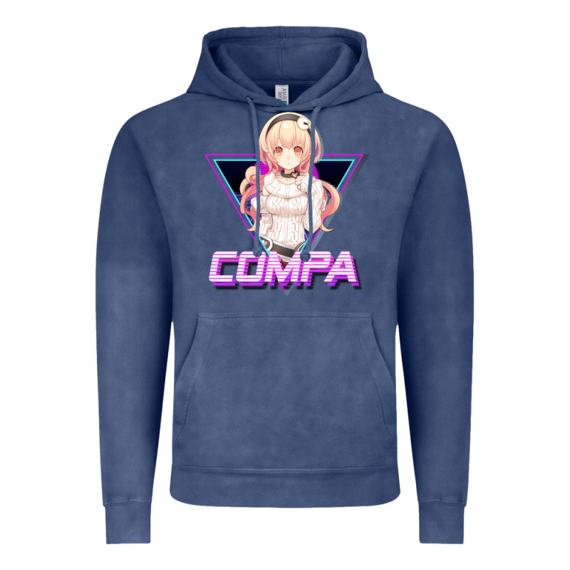 Hyperdimension Neptunia (compa Aesthetic) Vintage Hoodie by lanVoArt | Teevron