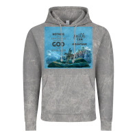 Cloud Rock nothing is impossible with cross Vintage Hoodie - TumblerDesignByShophia