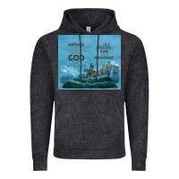 Vintage Black nothing is impossible with cross Vintage Hoodie - TumblerDesignByShophia