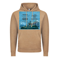 Vintage Coffee nothing is impossible with cross Vintage Hoodie - TumblerDesignByShophia