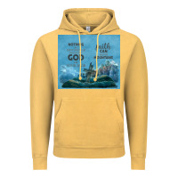 Vintage Mustard nothing is impossible with cross Vintage Hoodie - TumblerDesignByShophia