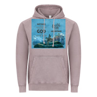 Vintage Zinc nothing is impossible with cross Vintage Hoodie - TumblerDesignByShophia