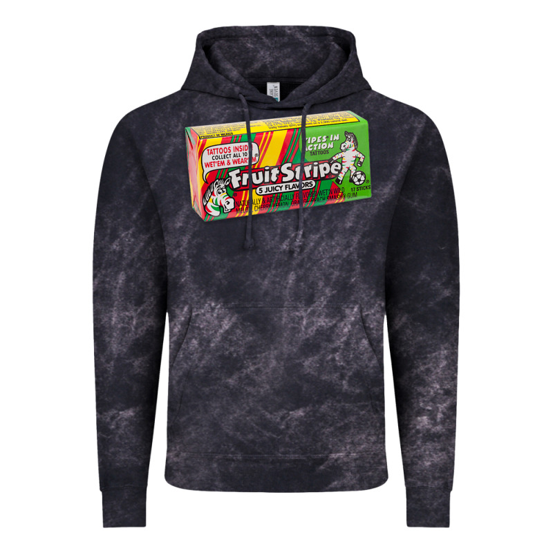 Old School Fruit Stripe Gum Vintage Hoodie by lanVoArt | Teevron
