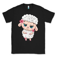 Black cute sheep Classic Tee - texasbilliewilder