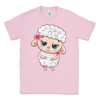 Bubblegum Pink cute sheep Classic Tee - texasbilliewilder