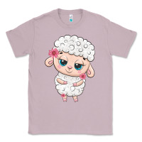 Lilac cute sheep Classic Tee - texasbilliewilder