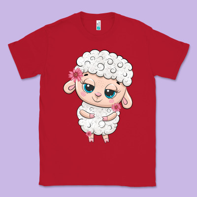 Cute Sheep Classic Tee Designed By Texasbilliewilder