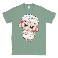 Sage cute sheep Classic Tee - texasbilliewilder